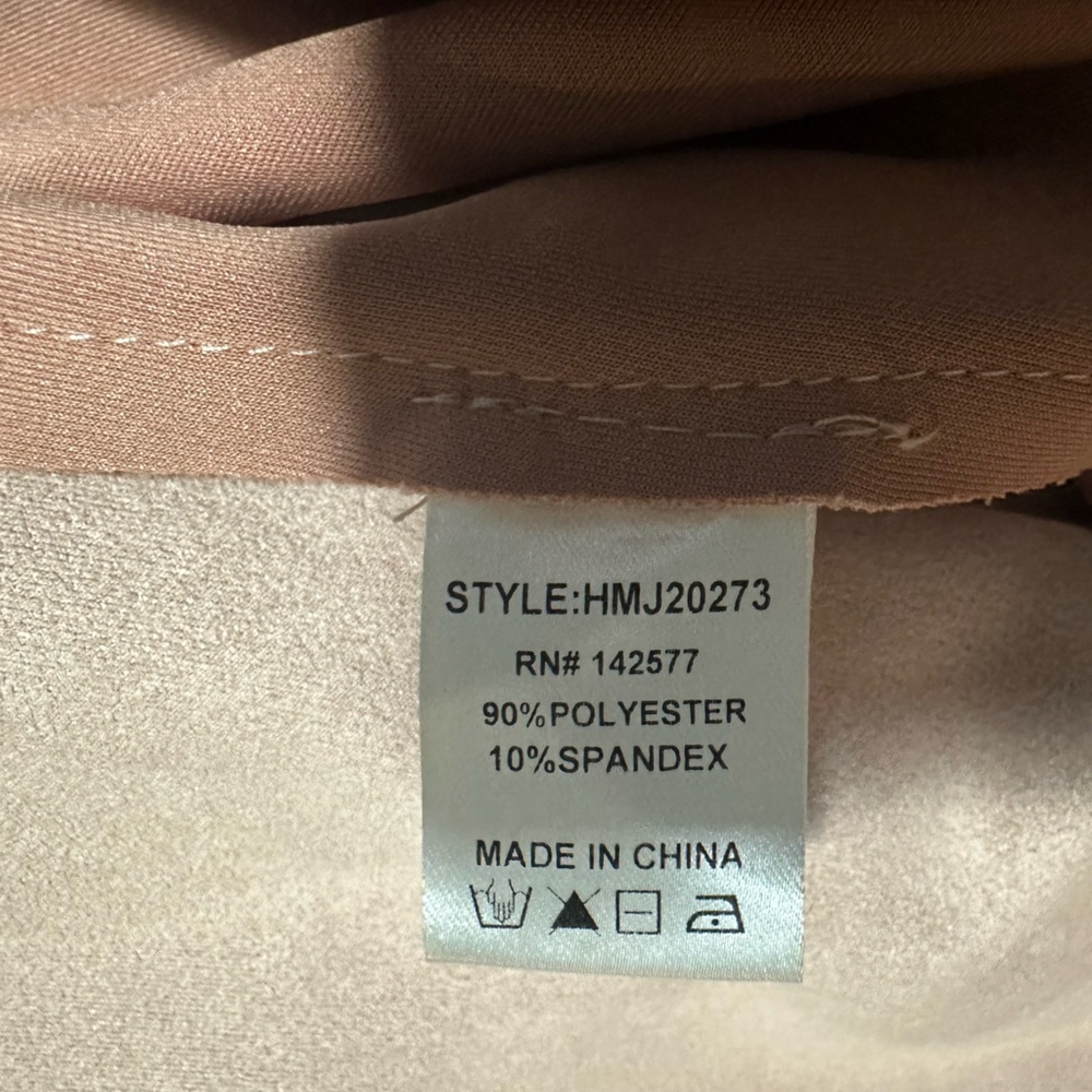 Haute Monde Dusty Pink Faux Suede Belted Trench Coat - Size M - Picture 10 of 11